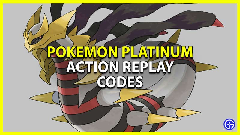 Best Action Replay Cheat Codes for Pokemon Platinum