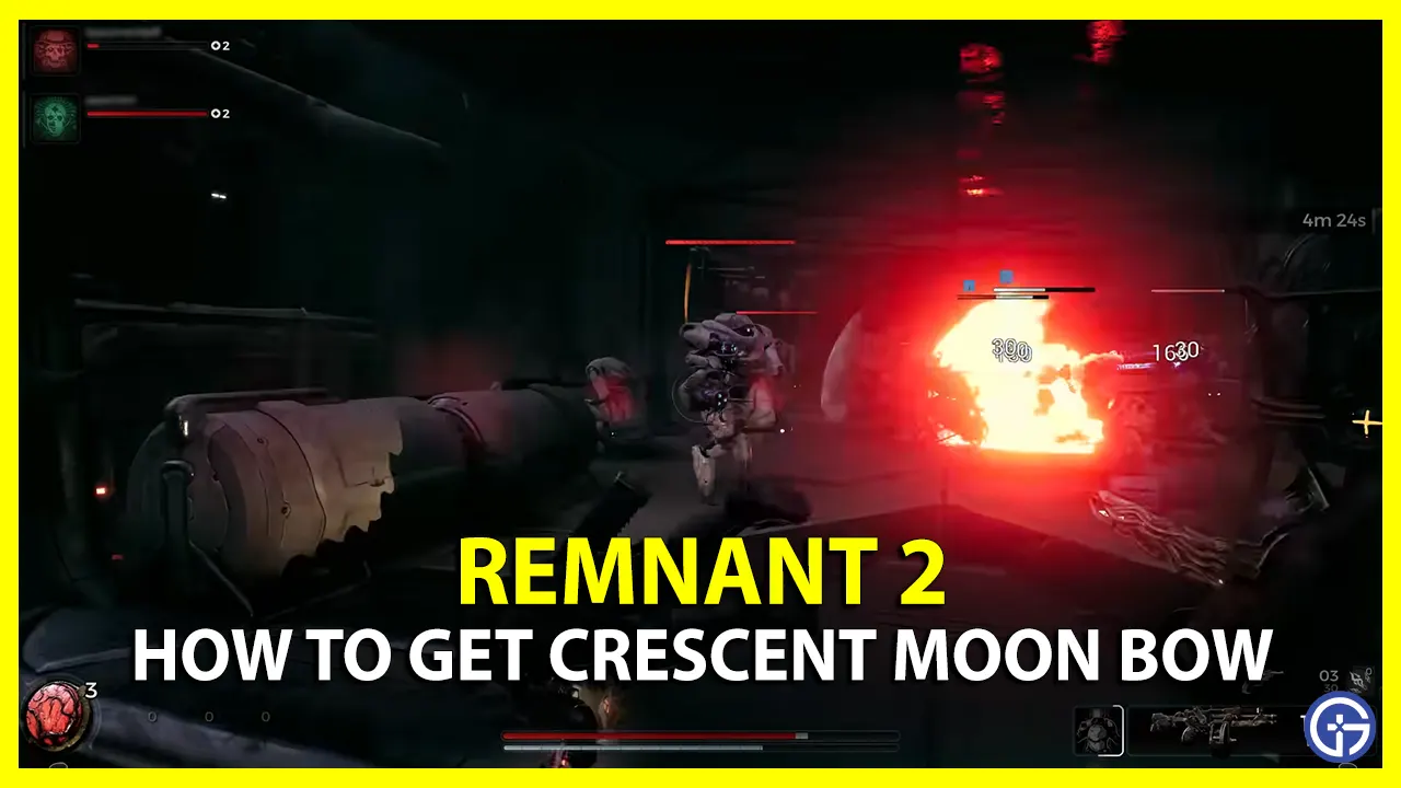 Unlock and Craft Crescent Moon long gun in Remnant 2