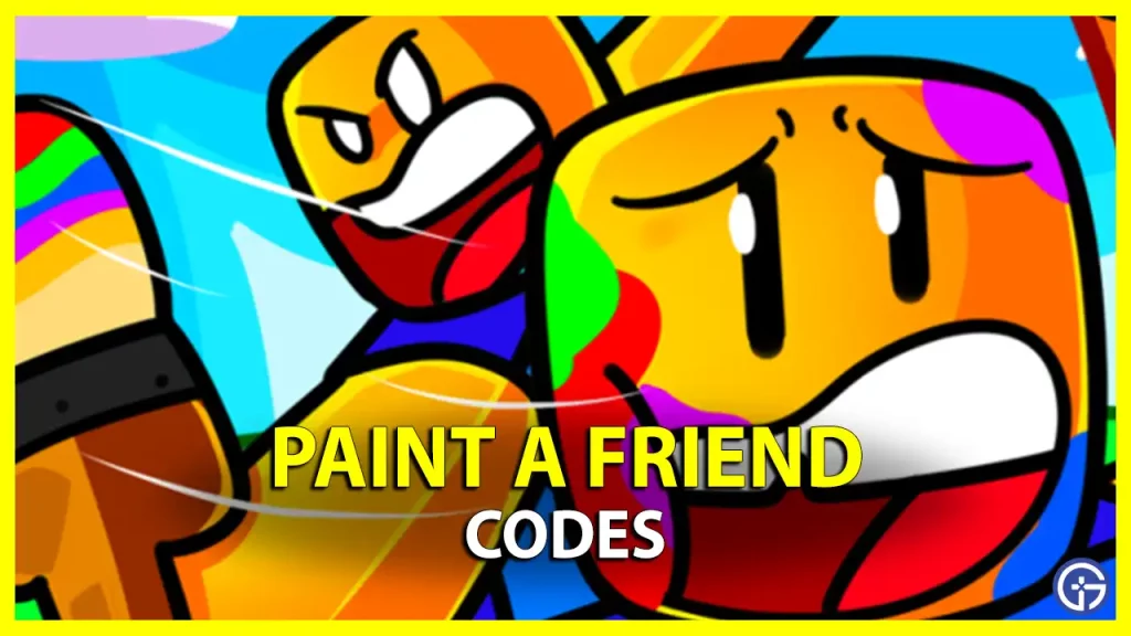 Paint A Friend Codes