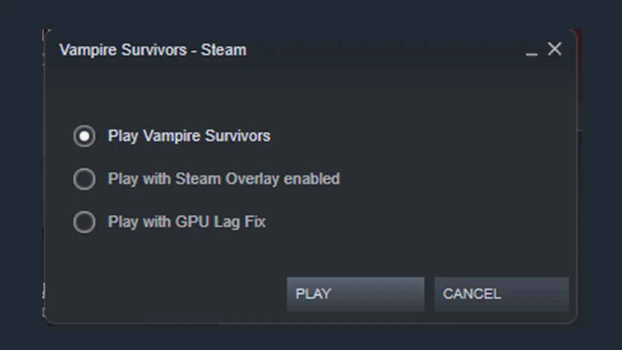 Vampire Survivors GPU Lag Fix 