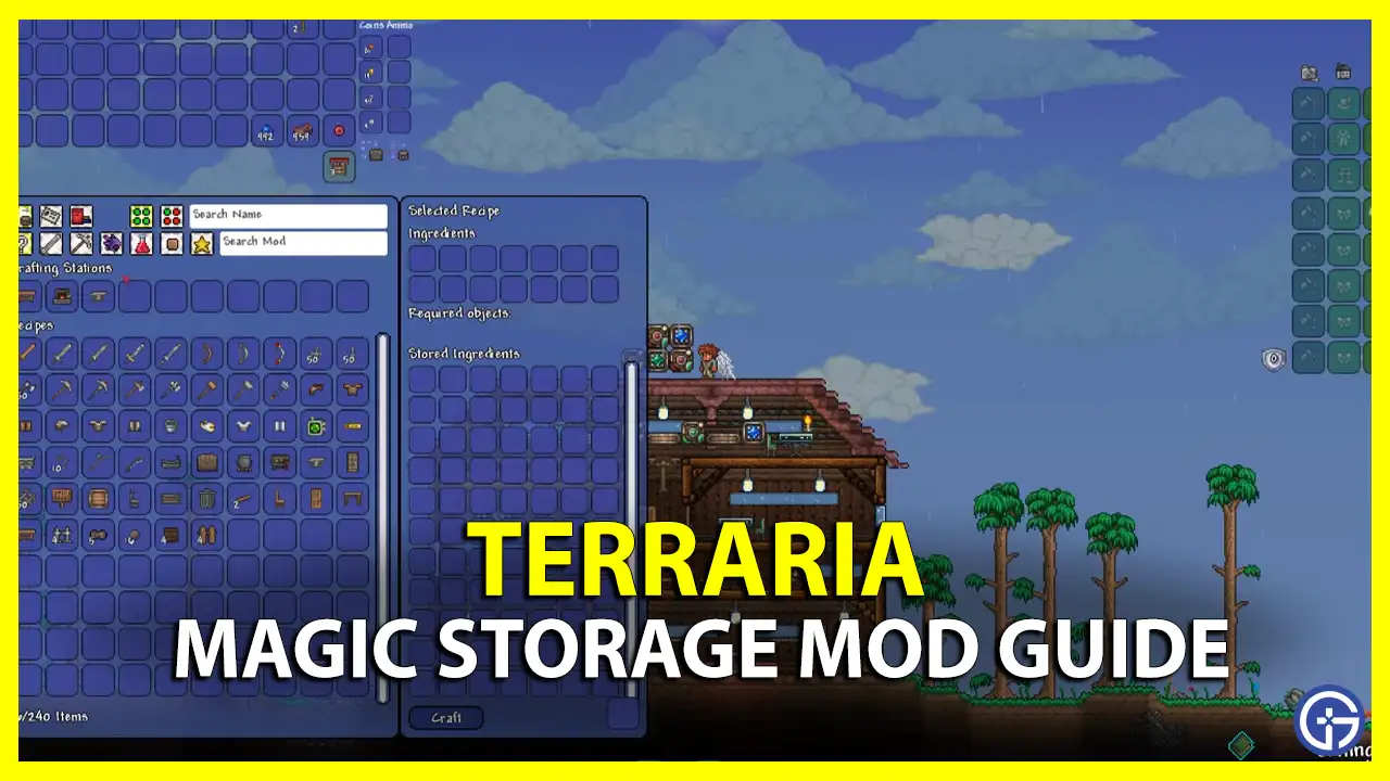Terraria Magic Storage Mod
