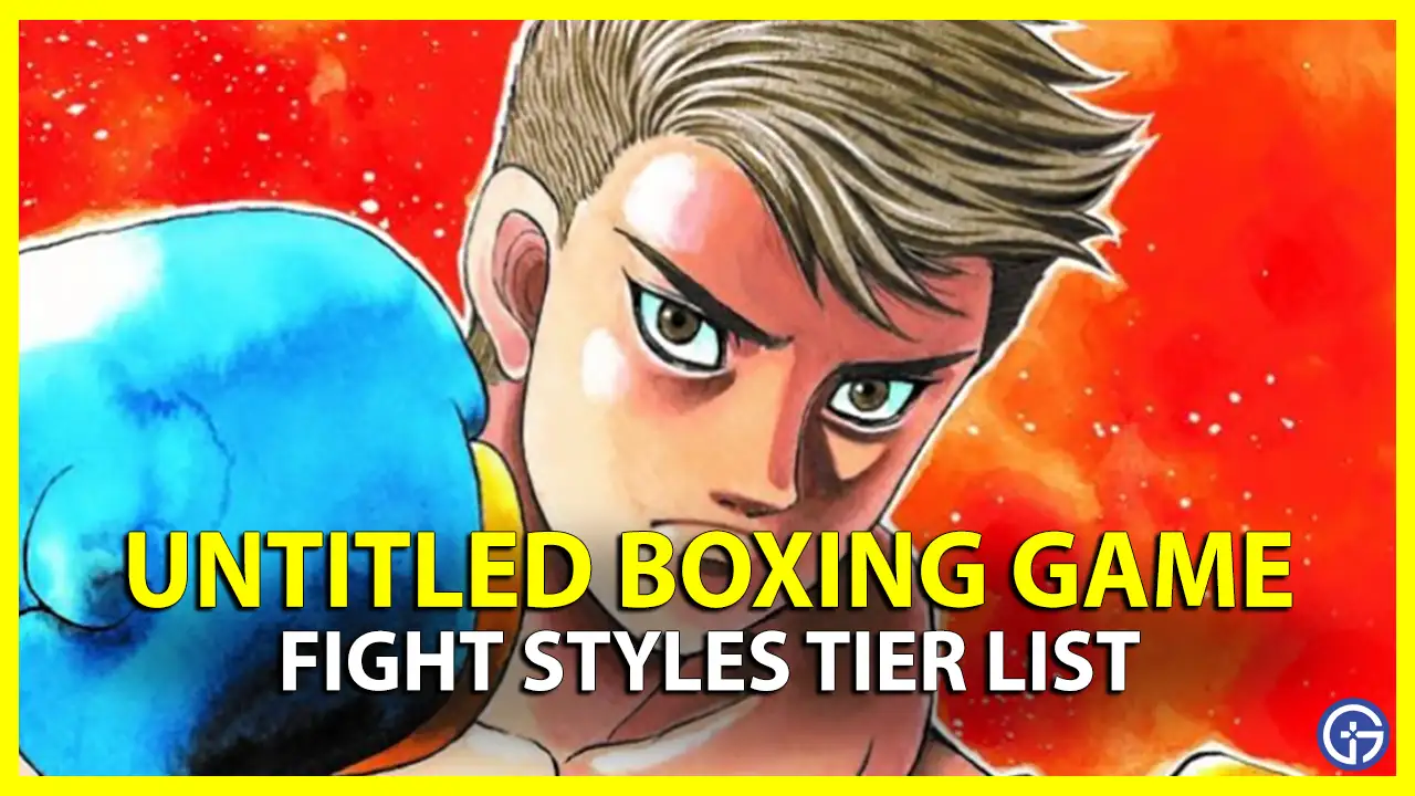 Untitled Boxing Game Tier List