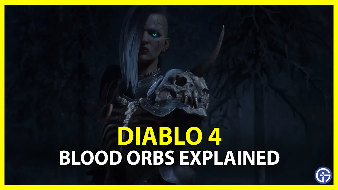 What are Blood Orbs in Diablo 4