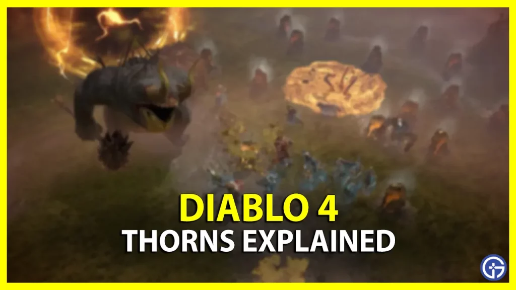 Thorns in Diablo 4 (D4)