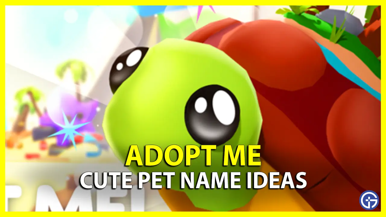 adopt me cute pet names ideas