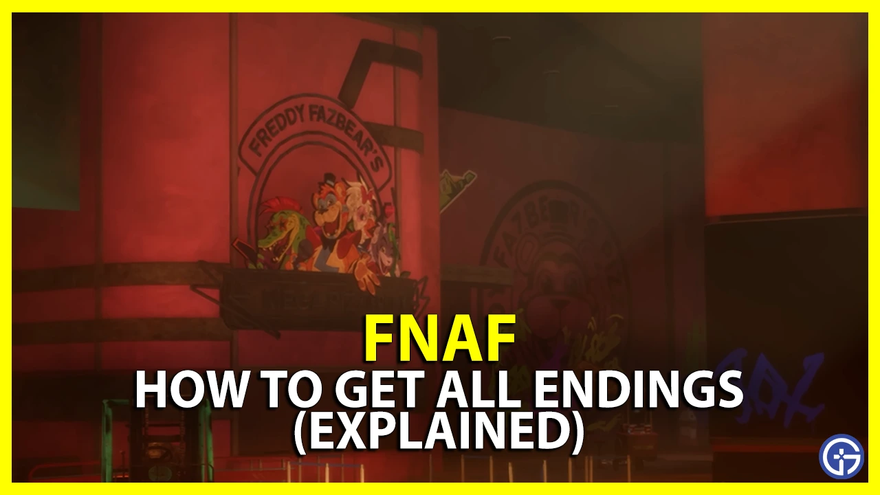 get all endings fnaf security breach ruin dlc