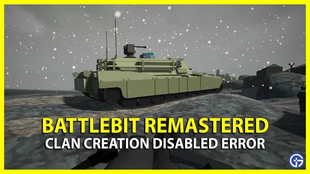 battlebit remastered clan creation failed error