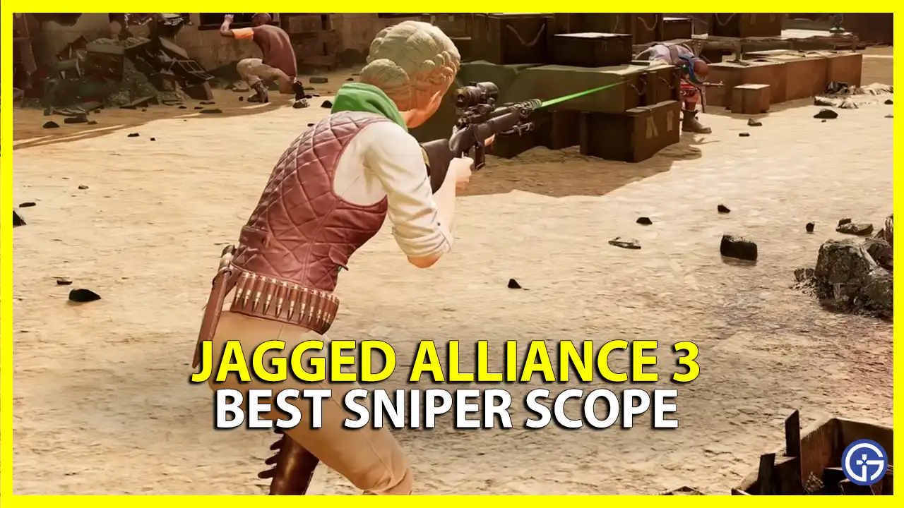 best sniper scope in jagged alliance 3