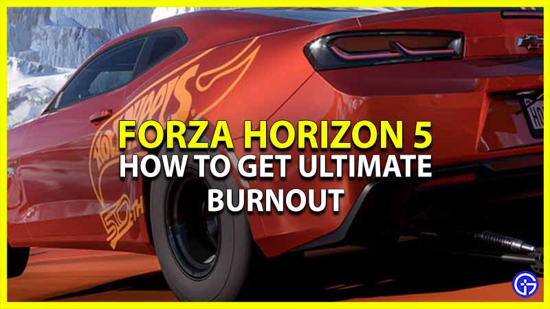 Forza Horizon 5 Burnout