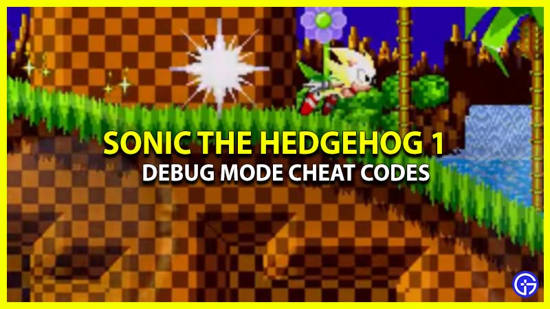 debug mode code sonic 1