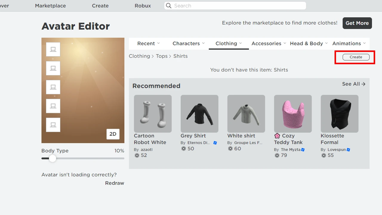 design and upload clothes on roblox 