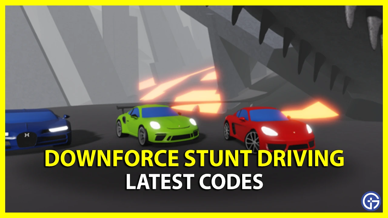 downforce stunt driving codes