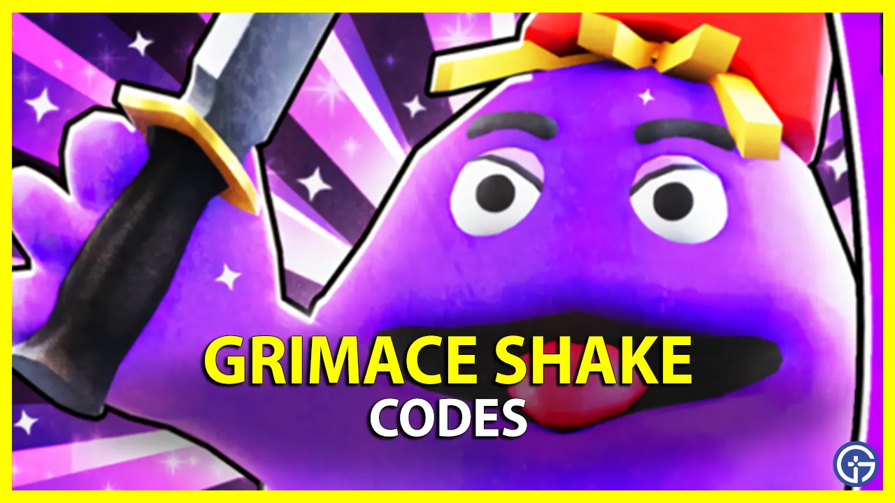 grimace shake codes roblox