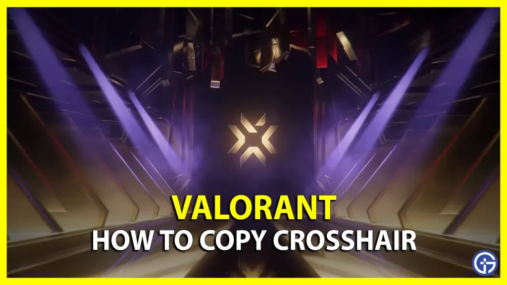 how to copy crosshair in valorant