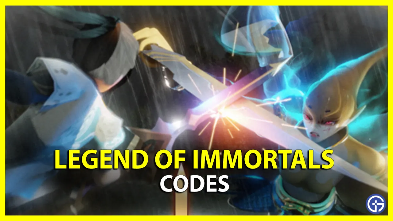 legend of immortals codes