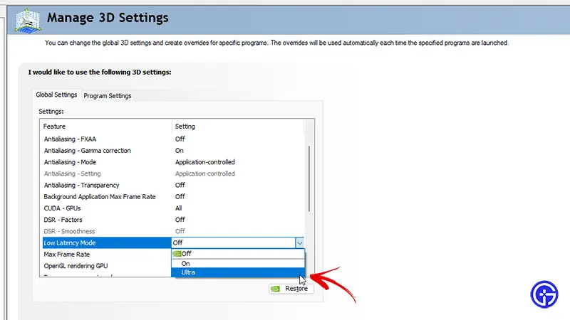 low latency mode nvidia reflex valorant