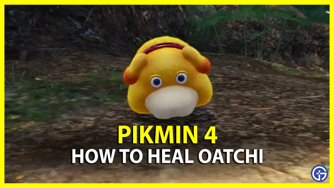 how to heal oatchi in pikmin 4