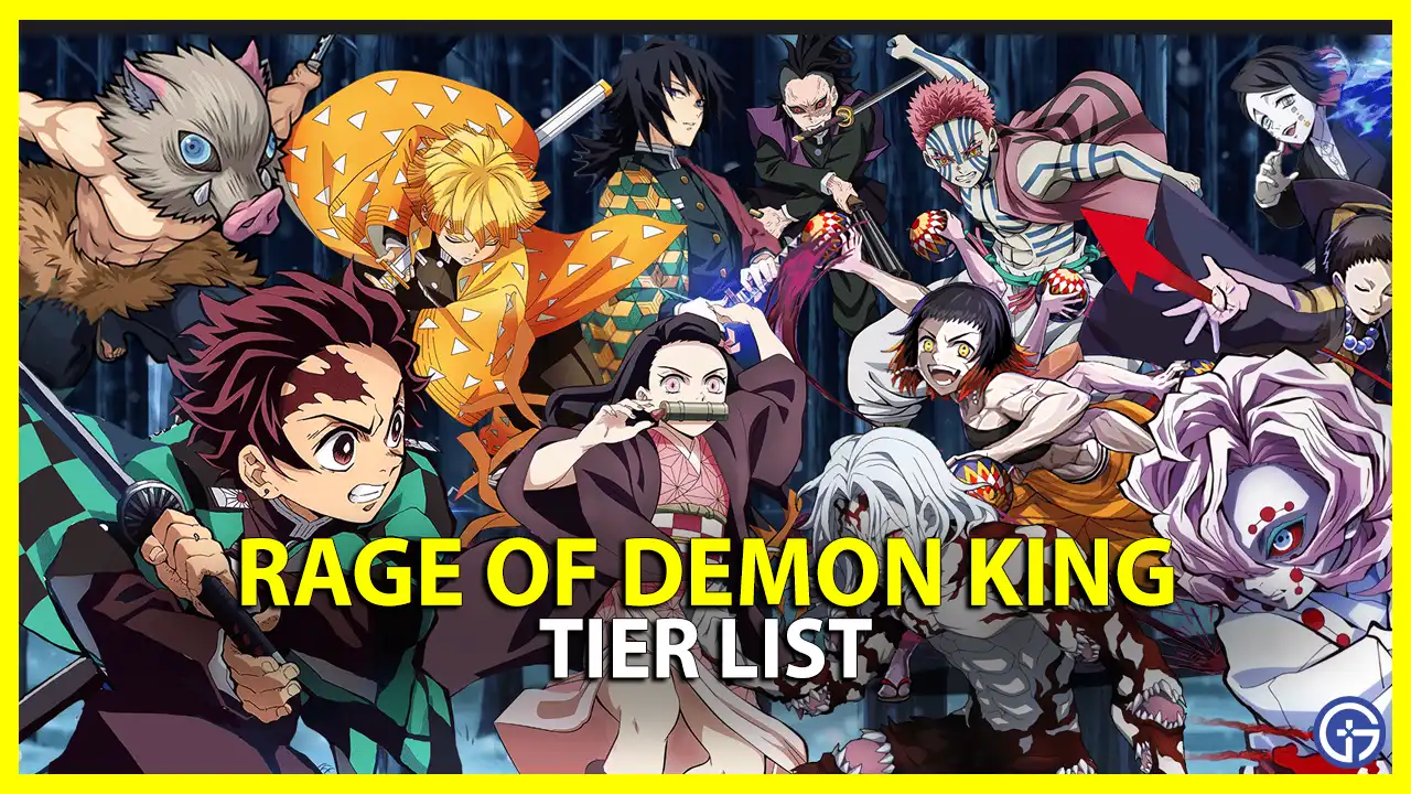rage of demon king tier list