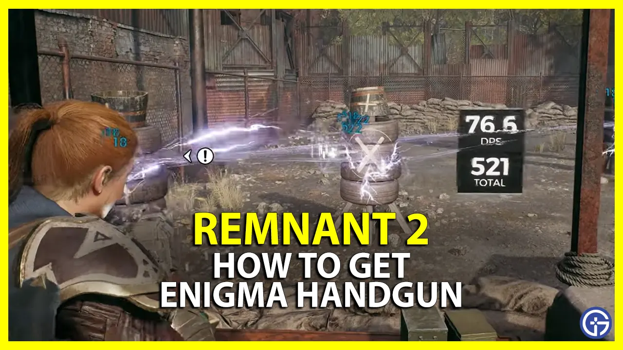 remnant 2 get enigma handgun weapon