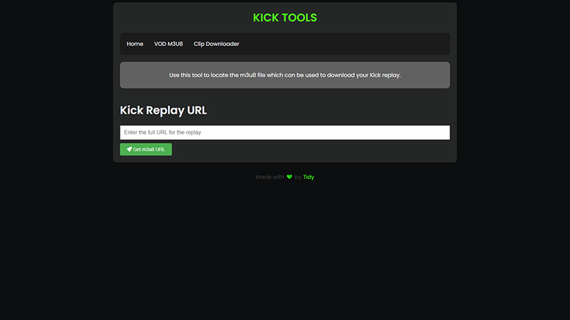 download replays from kick