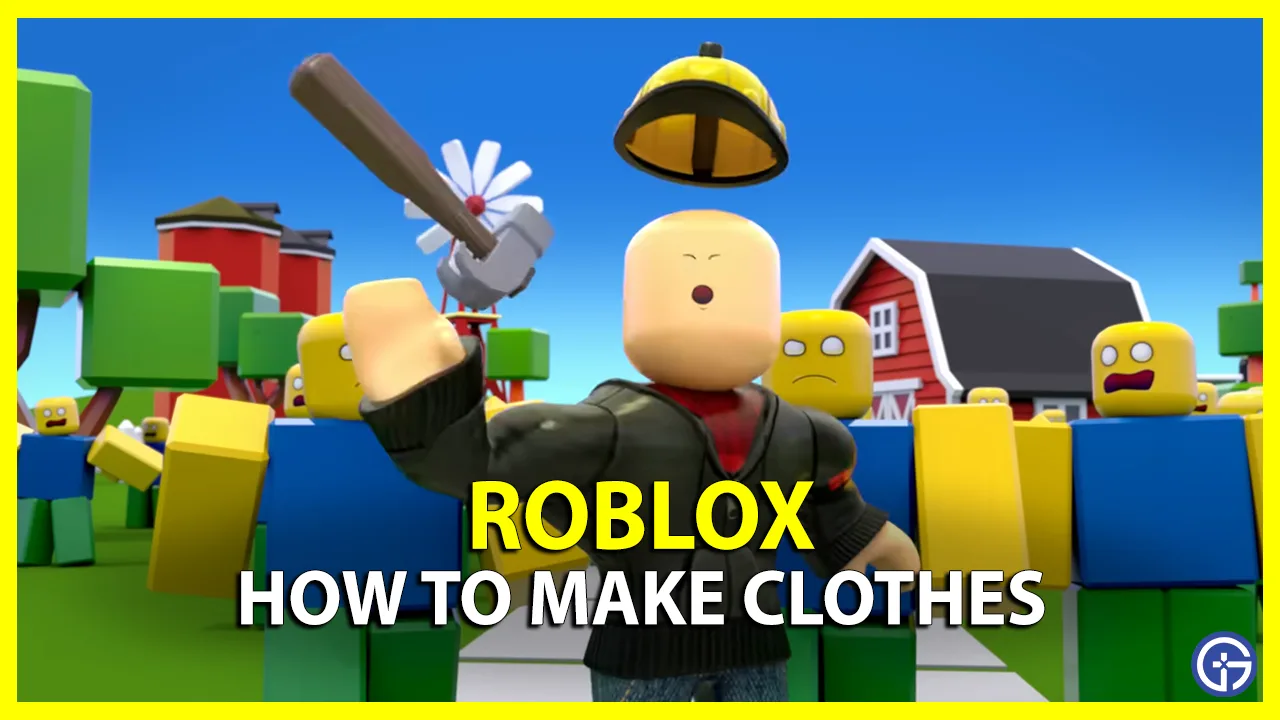 how to make clothes in roblox