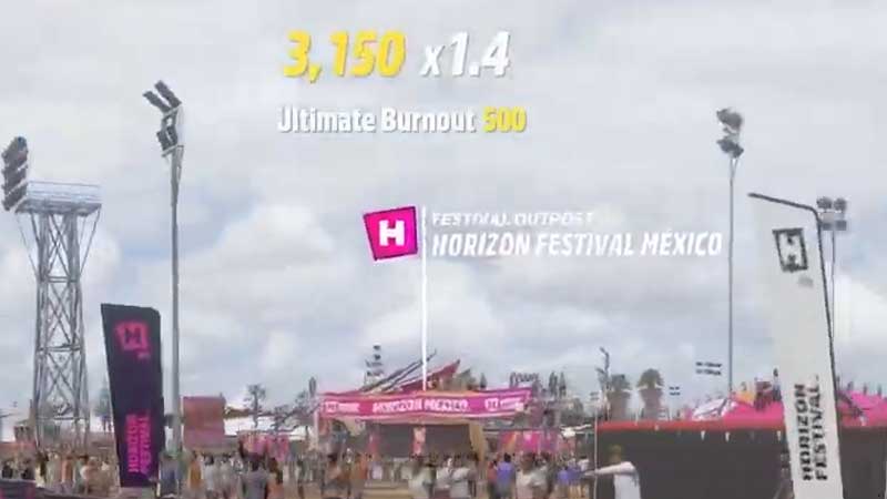 Forza Horizon 5 Ultimate Burnout