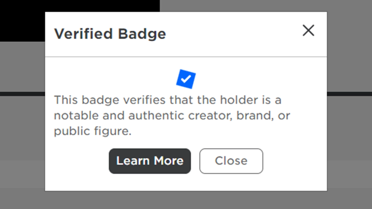 Verified - Roblox