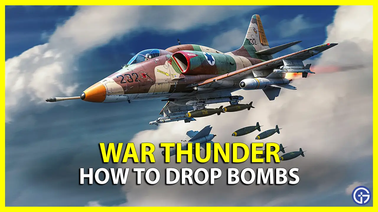 how to drop bombs in war thunder