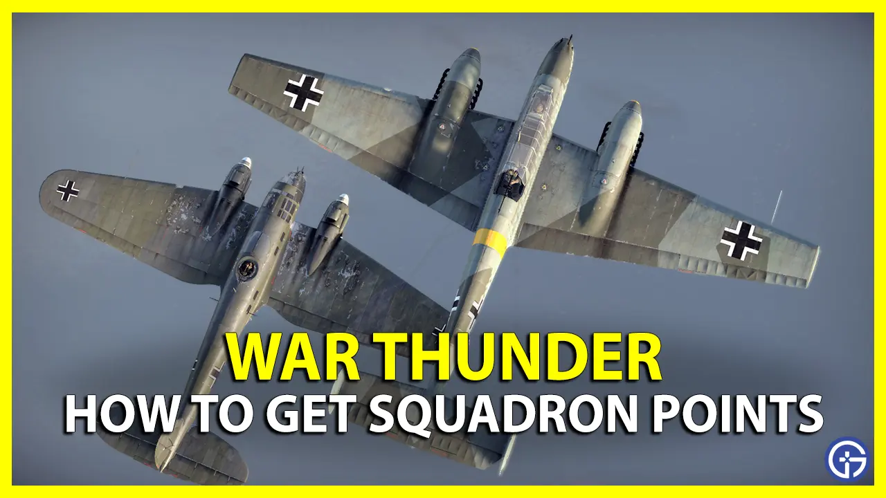 how to get squadron points in war thunder