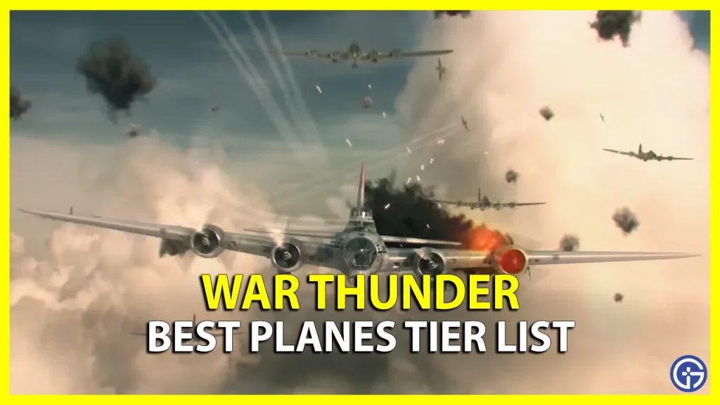 war thunder planes tier list