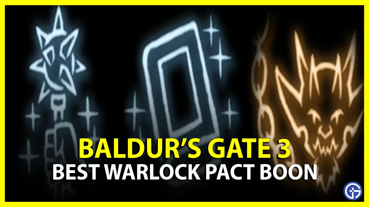 All BG3 Warlock Pact Boon Types Explained