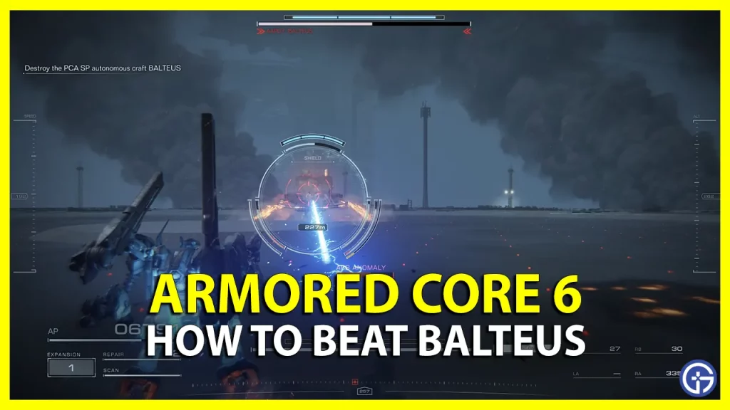 how to beat Balteus in Armored Core 6