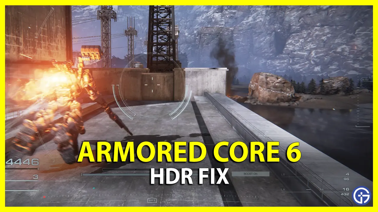 how to Fix HDR in Armored Core 6