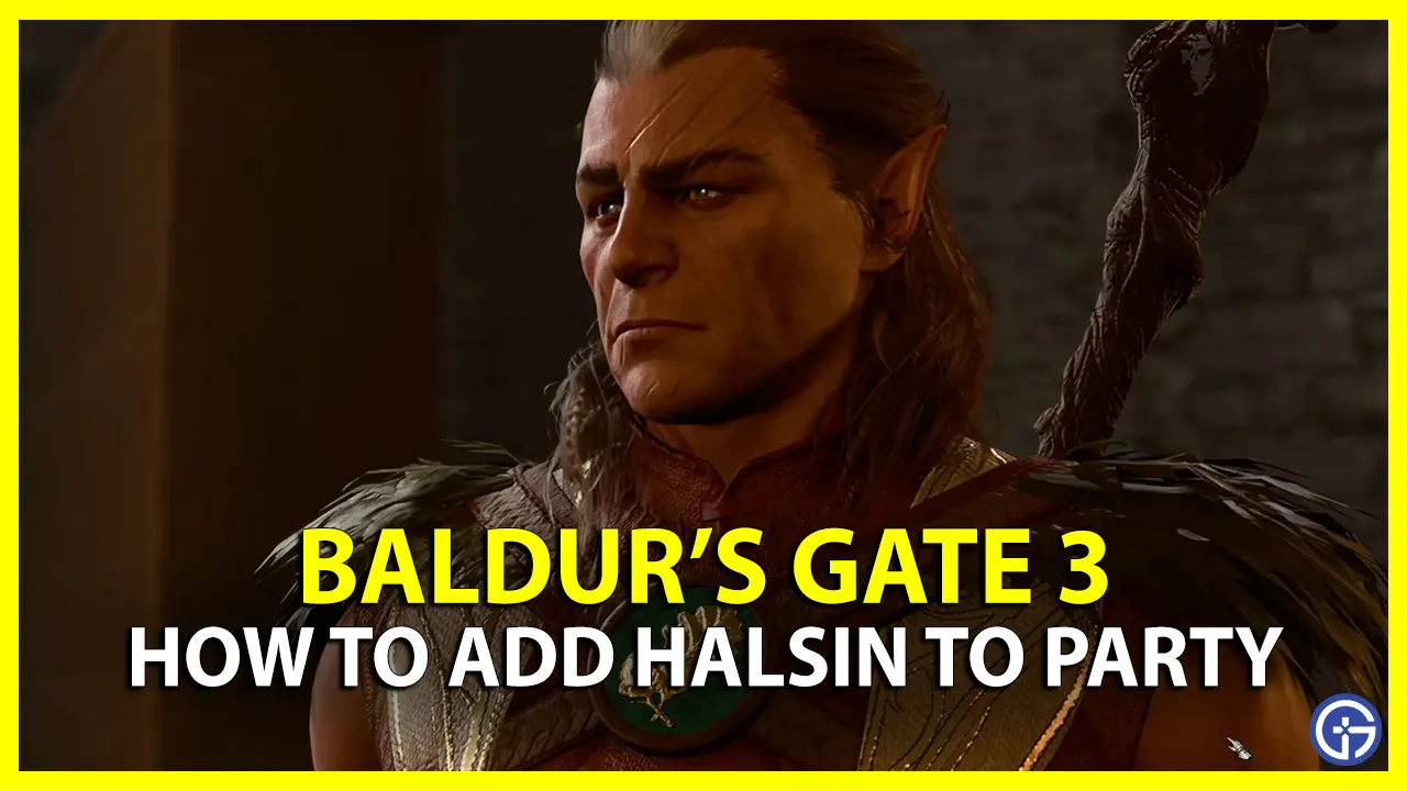 how to add halsin to party in Baldurs Gate 3