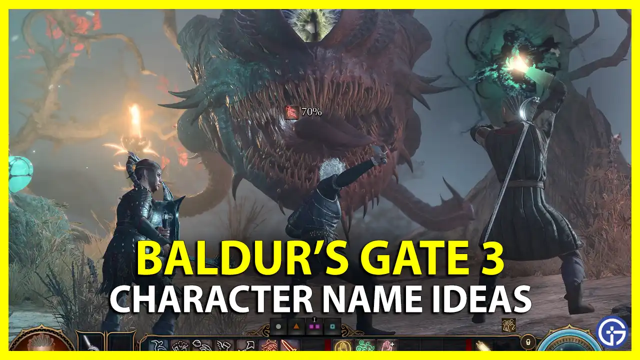 Baldur s Gate 3 BG3 Character Names For All Classes