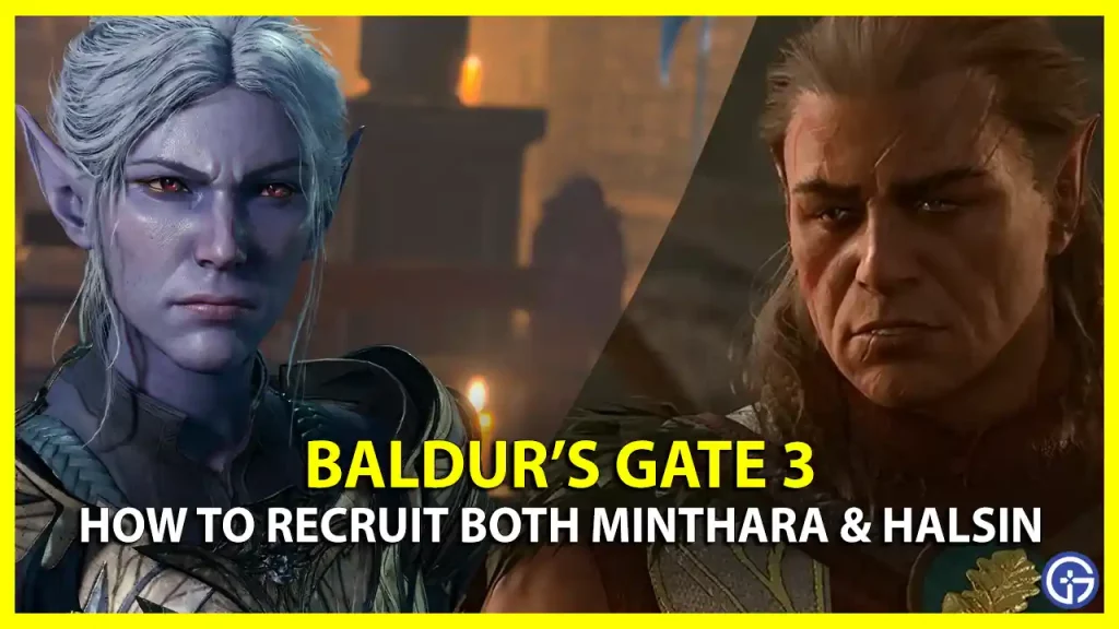 Baldur's Gate 3 How To Add Both Minthara & Halsin To Party