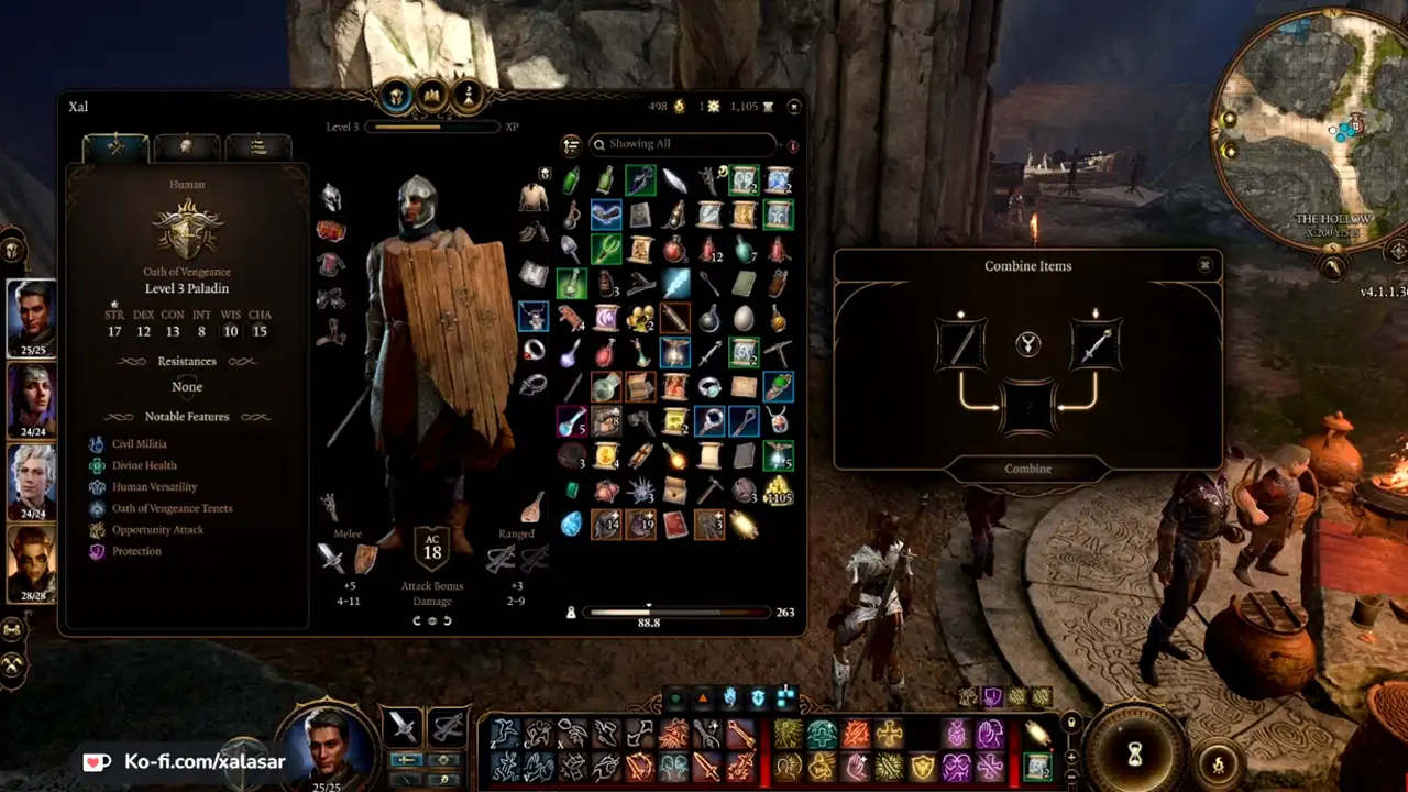 How To Combine Items In Baldur's Gate 3 (BG3)