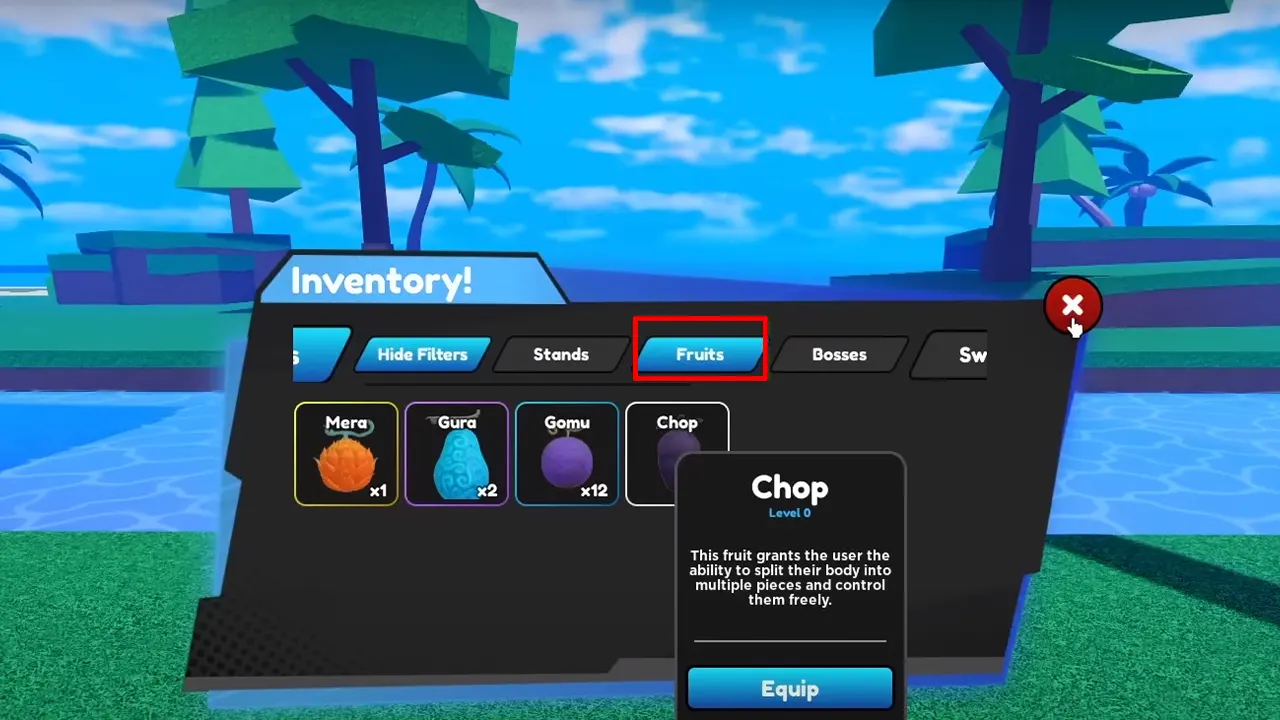 How to get a fruit in Anime Fighting Simulator X  Roblox  Pro Game Guides