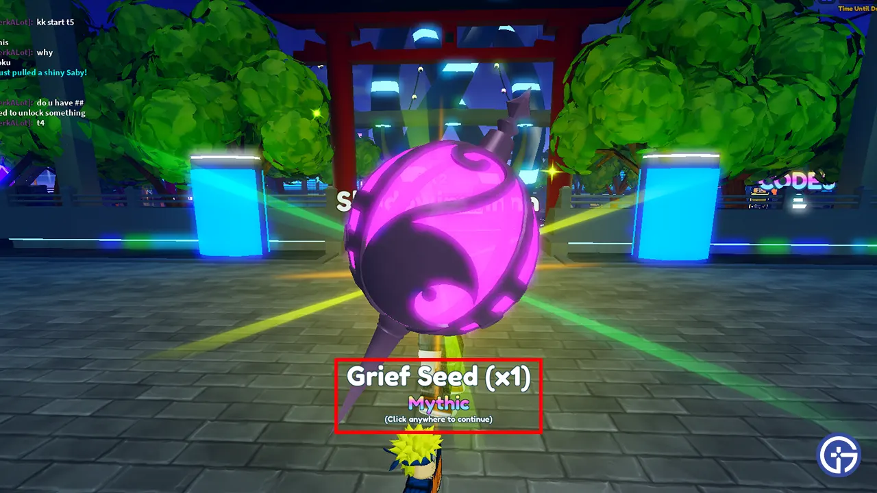 Grief Seed In Anime Adventures