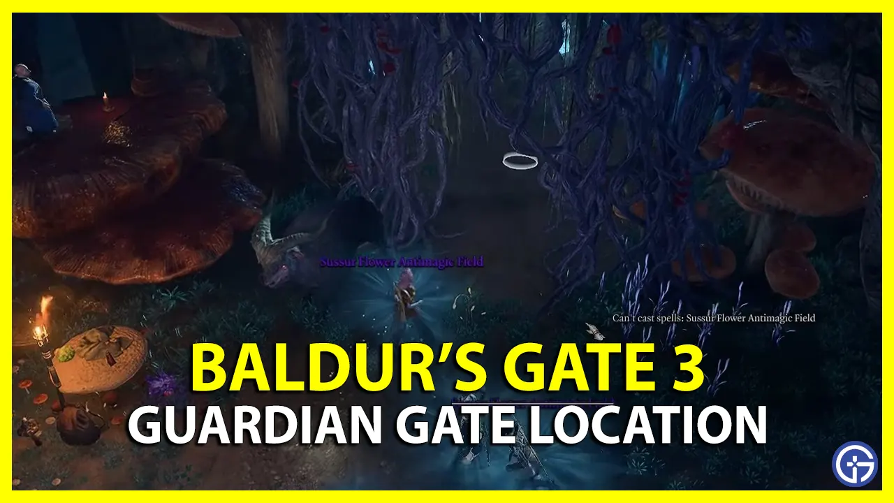 Guardian Gate Location at Sovereign's Refuge in Baldur's Gate 3