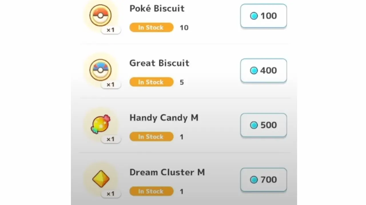 How To Buy Biscuits In Pokemon Sleep