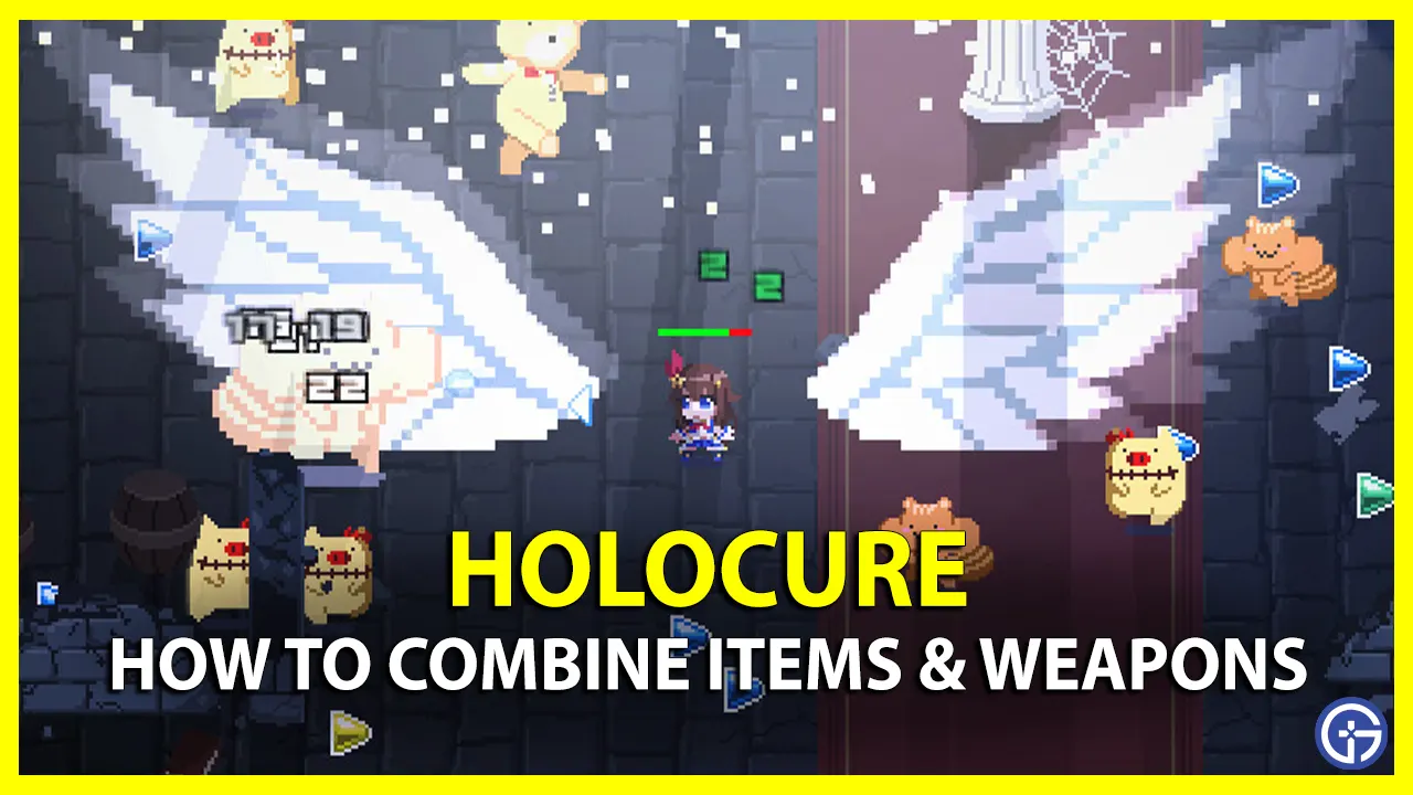 How To Combine Items & collab Weapons In HoloCure