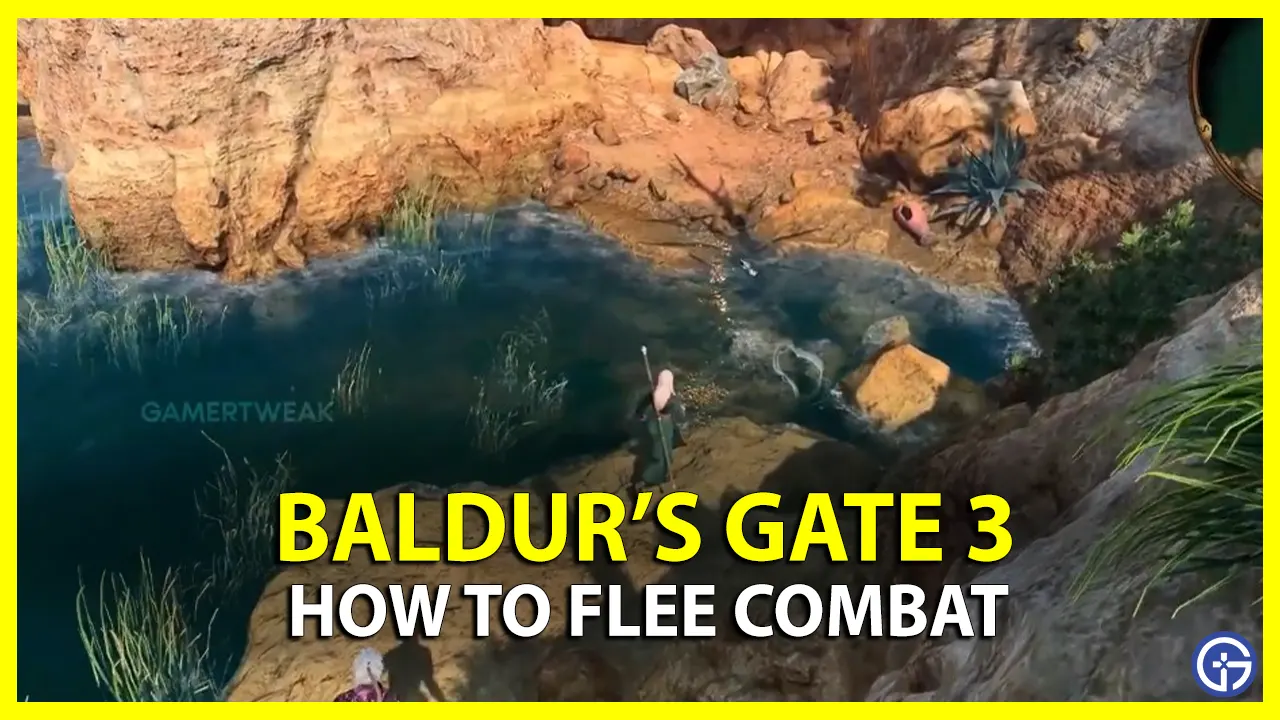 How To Flee Combat In Baldur's Gate 3 (BG3)