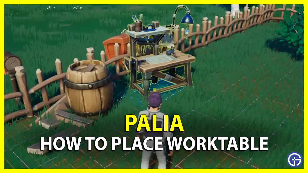 How To Place Worktable In Palia (Workbench Issue) bug fix