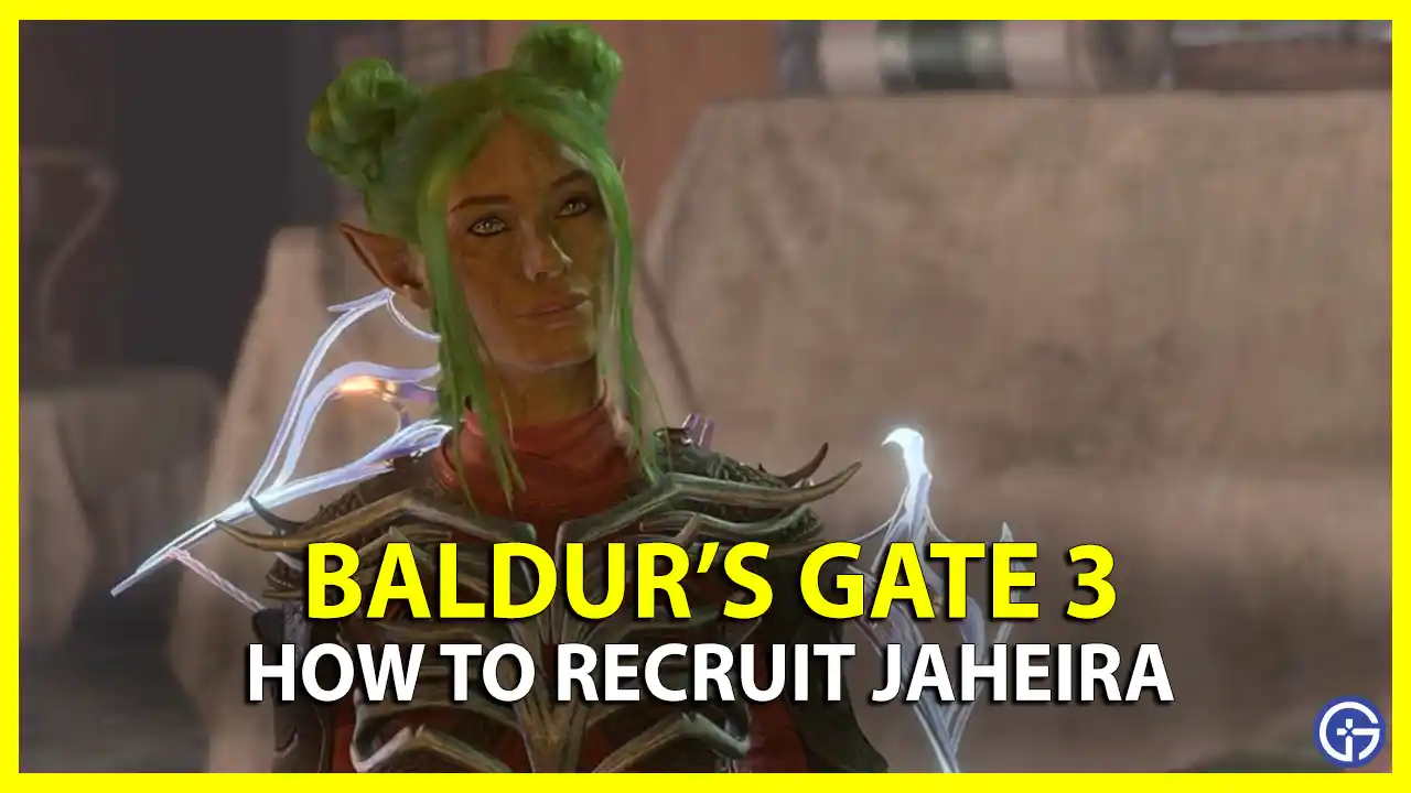 How to Recruit Jaheira in Baldur's Gate (BG3)