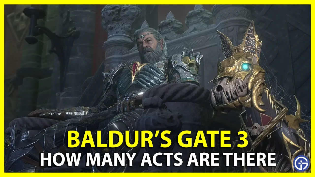 How many Acts are in Baldur's Gate 3
