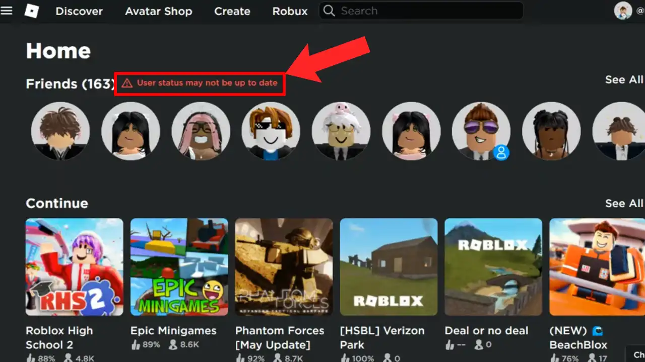 How to Fix User Status Not Up to Date Error in Roblox solutions fixes working what is this 