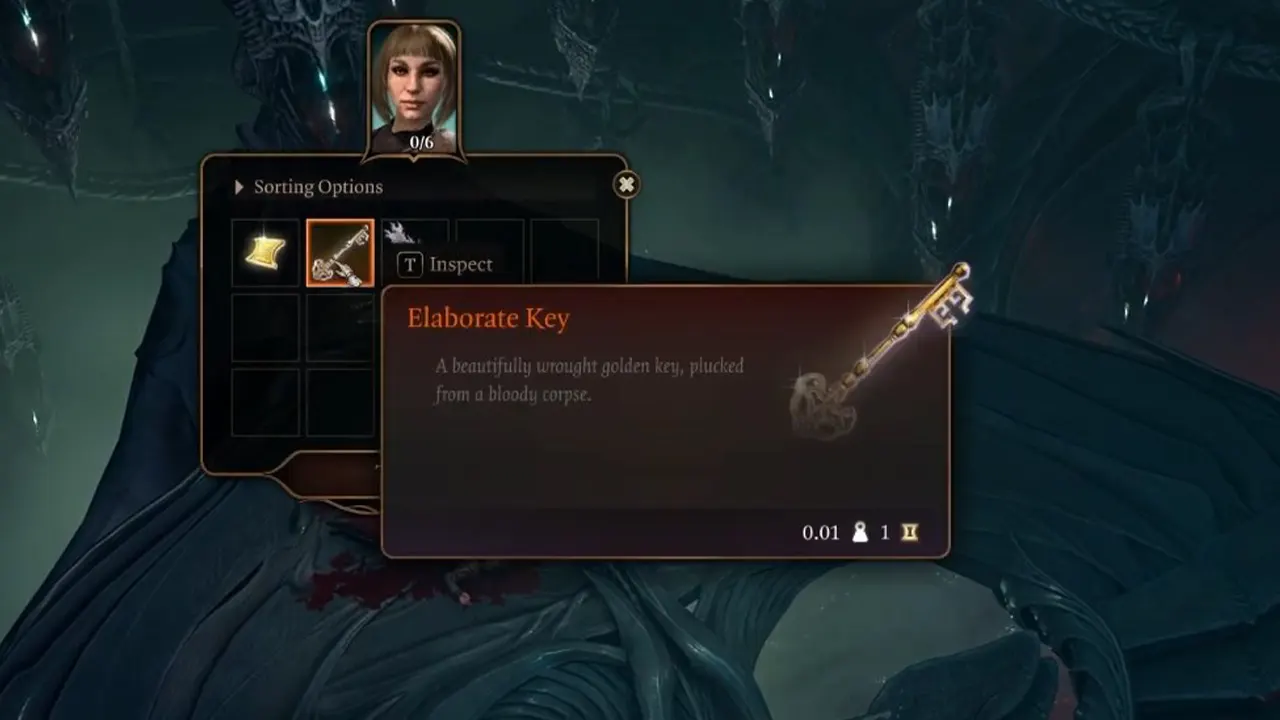 How to Get the Elaborate Key in BG3