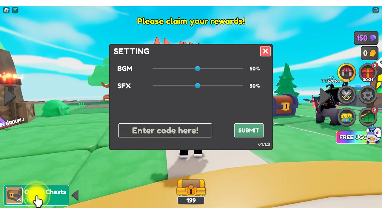 How to Redeem Codes in Chest Hero Simulator