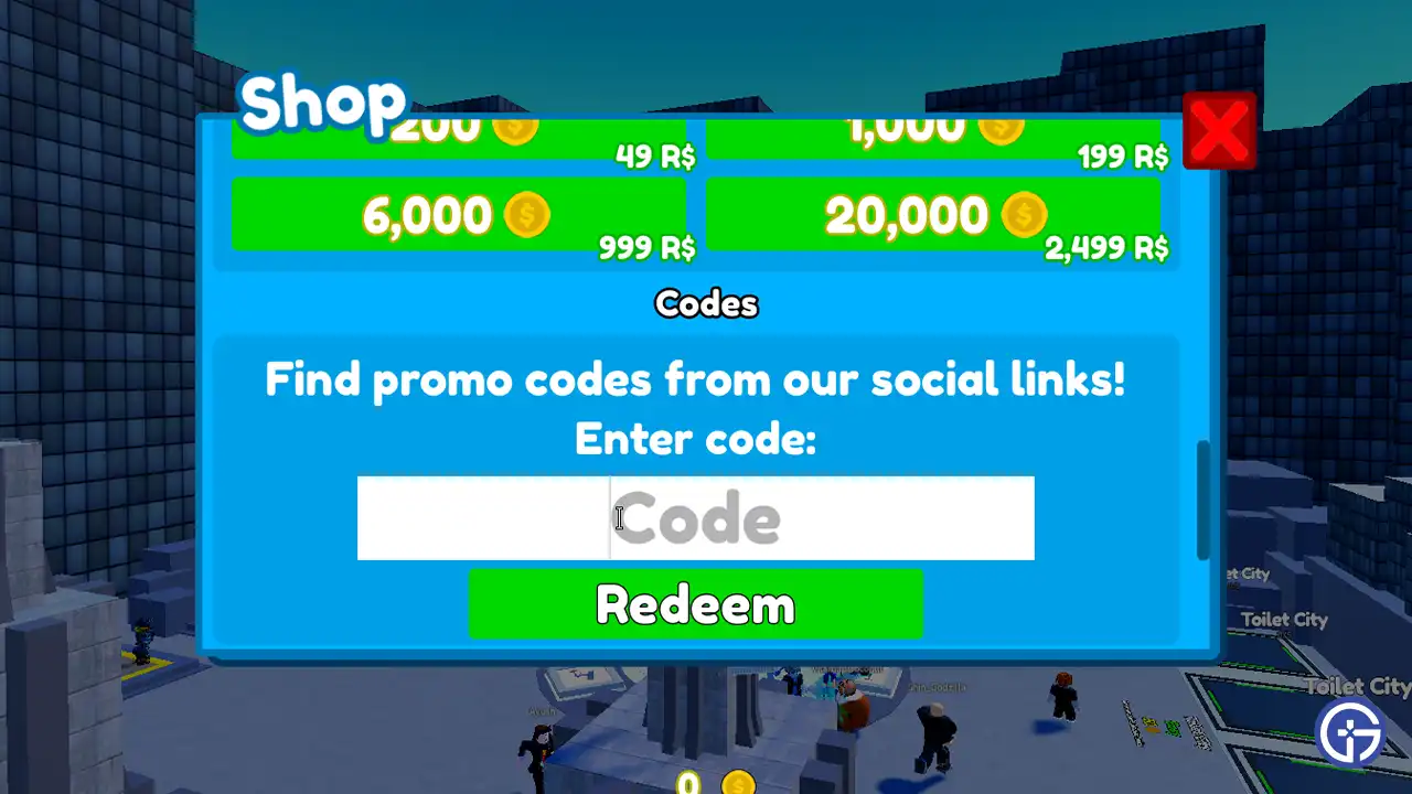 TOILET NPC Tower Defense Codes - Roblox December 2023 